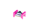 Pink littleBits i34 random bit side view.